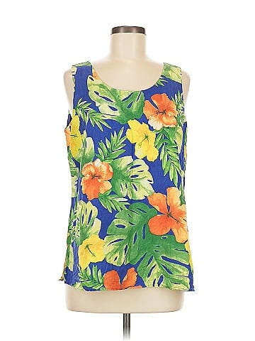 The Hawaiian Original Sleeveless Silk Top (view 1)