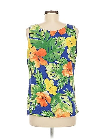 The Hawaiian Original Sleeveless Silk Top (view 2)