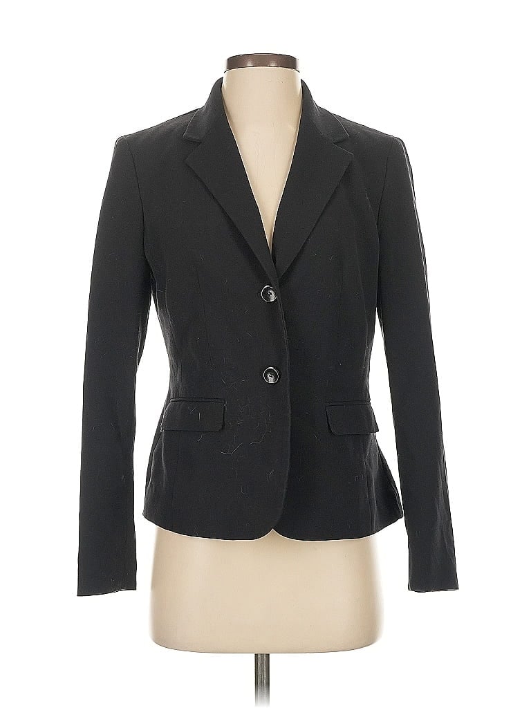Pre-owned Nine West Blazer Jacket In Black