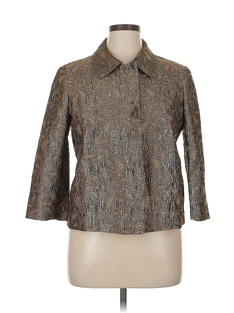 Pre-owned Doncaster Collection Jacket In Gold