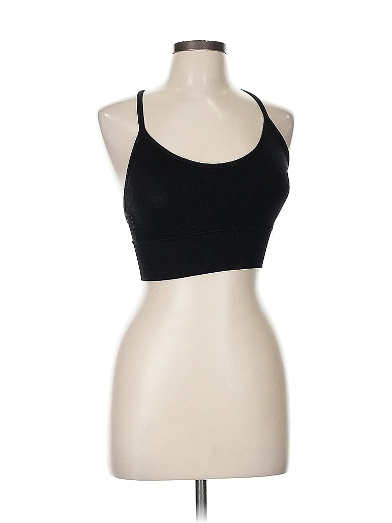 Pre-owned Unbranded Tank Top Black Halter Neckline Tops