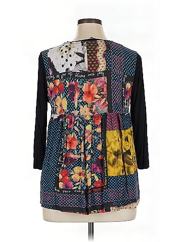Desigual 3/4 Sleeve Top (view 2)