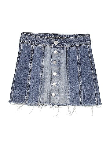 Justice Denim Skirt (view 1)