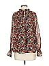 VICI 100% Polyester Floral Red Long Sleeve Blouse Size S - photo 1