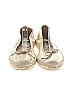 Ivanka Trump Metallic Ivory Gold Flats Size 9 - photo 2