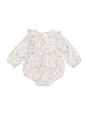 Shabby Chic Long Sleeve Onesie (view 1)