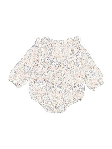 Shabby Chic Long Sleeve Onesie (view 2)