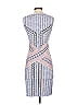 BCBGMAXAZRIA Graphic Gray Purple Cocktail Dress Size S - photo 2