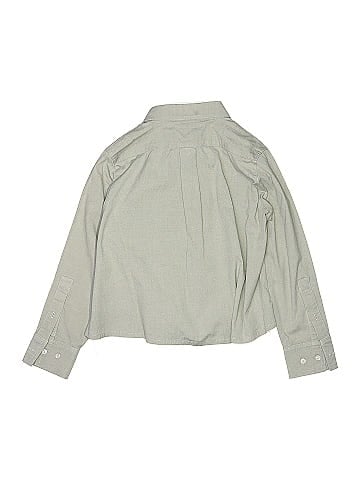 American Apparel Long Sleeve Button-Down Shirt (view 2)