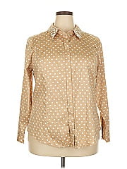 Lane Bryant Long Sleeve Button Down Shirt