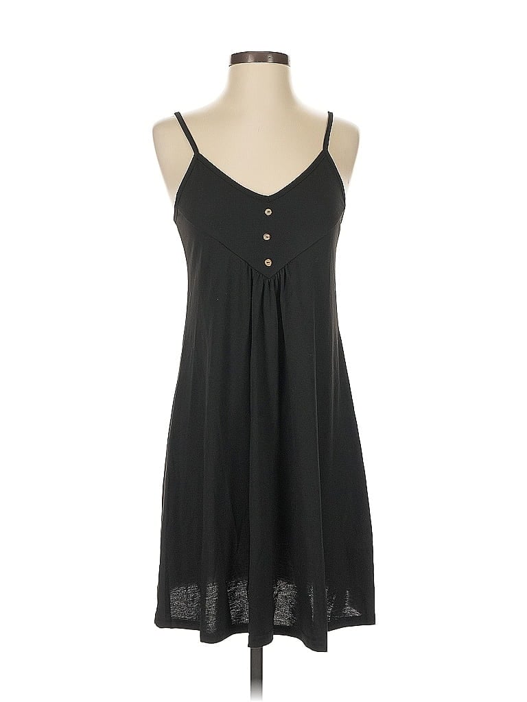 Pre-owned Shein Casual Dress In Black
