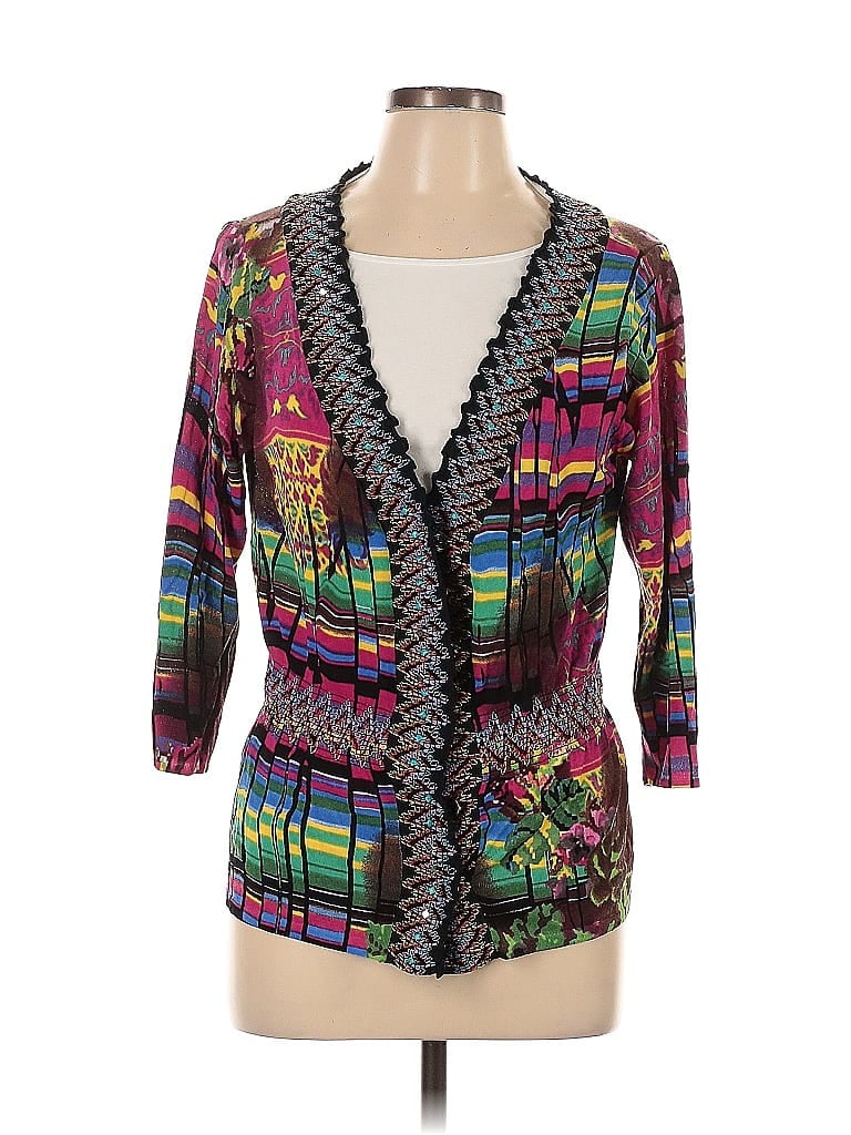 Alberto Makali Purple Cardigan Size L - photo 1