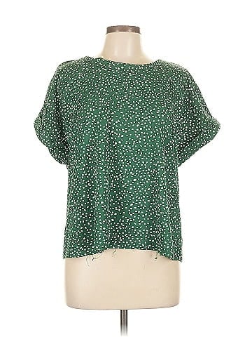MELLODAY Short Sleeve Blouse (view 1)