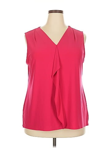 Roz & Ali Sleeveless Blouse (view 1)