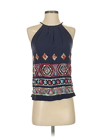 Blue Rain Sleeveless Blouse (view 1)