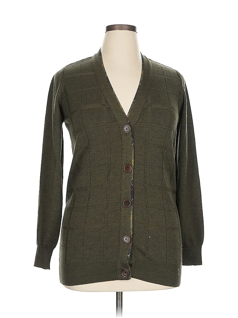 Barbour Green Cardigan Size 16 - photo 1
