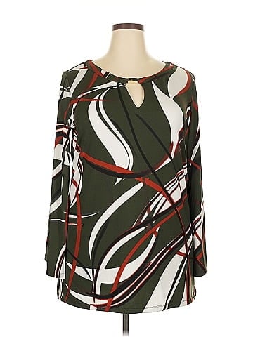 Ashley Stewart Long Sleeve Blouse (view 1)