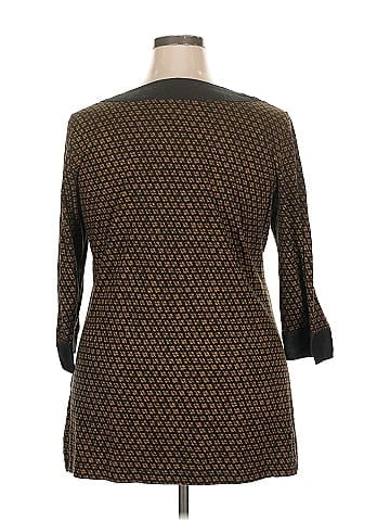Lauren by Ralph Lauren 3/4 Sleeve Top (view 2)