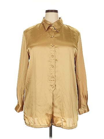 DressBarn Long Sleeve Blouse (view 1)