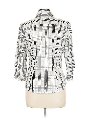 Spense 3/4 Sleeve Button-Down Shirt (view 2)
