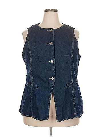 Shein Denim Vest (view 1)
