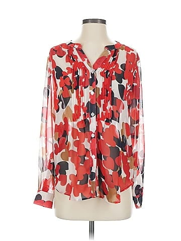 Ellen Tracy Long Sleeve Blouse (view 1)