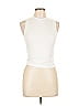 Yogalicious Ivory Sleeveless T-Shirt Size L - photo 1