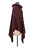 Ann Taylor Factory Burgundy Poncho Size M - photo 3