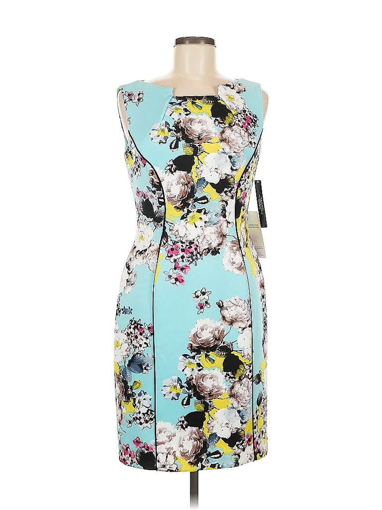 Click to view more detailed imagery on our partner's website Pre-owned Tahari By Asl Casual Dress In Blue