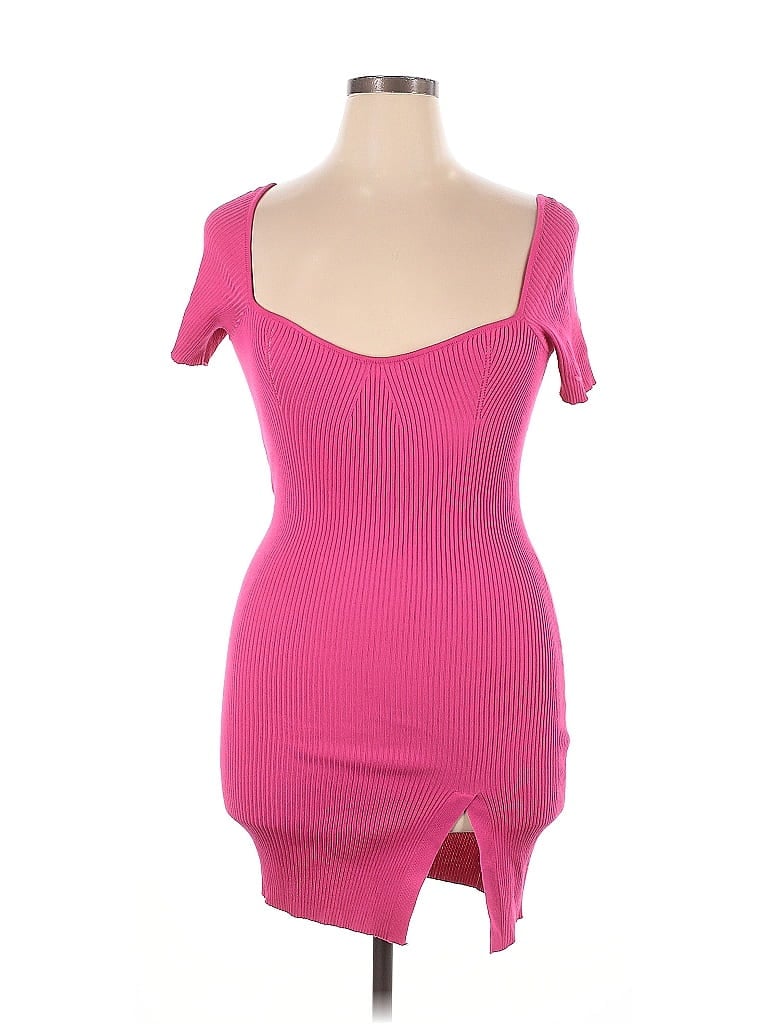 Pre-owned Almost Famous Cocktail Dress In Pink