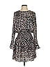 La Roque 100% Polyester Animal Print Brown Casual Dress Size XS - photo 1