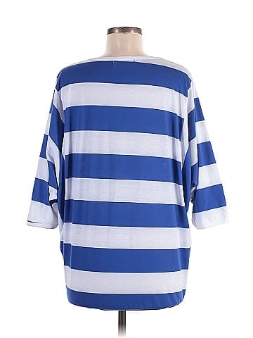 Allegra K 3/4 Sleeve Top (view 2)