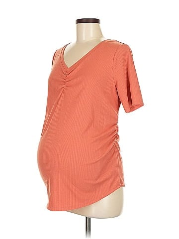 Isabel Maternity Short Sleeve Top (view 1)