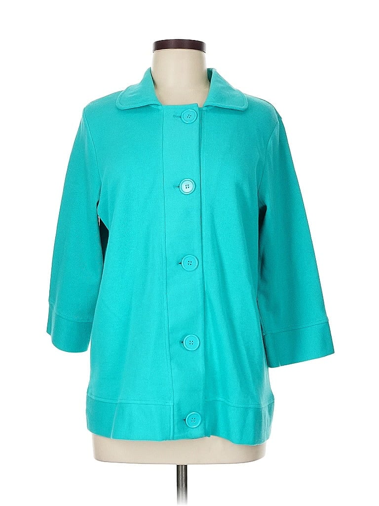 Pre-owned Blair Cardigan Sweater In Blue