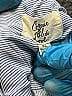 Cosmic Blue Love 100% Rayon Blue Short Sleeve Button-Down Shirt Size XL - photo 7
