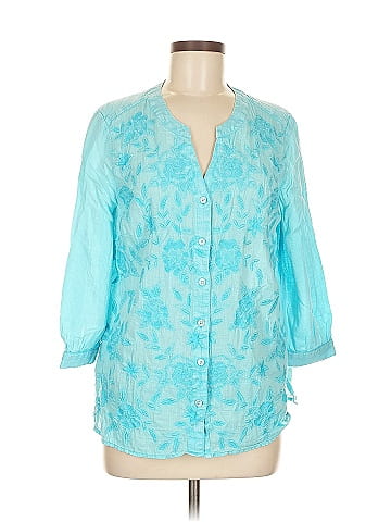 Chico's 3/4 Sleeve Blouse (view 1)