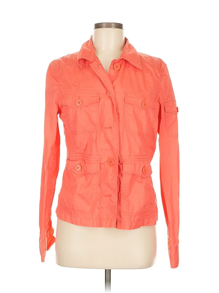 Click to view more detailed imagery on our partner's website Pre-owned Jcrew Long Sleeve Button Down Shirt In Orange