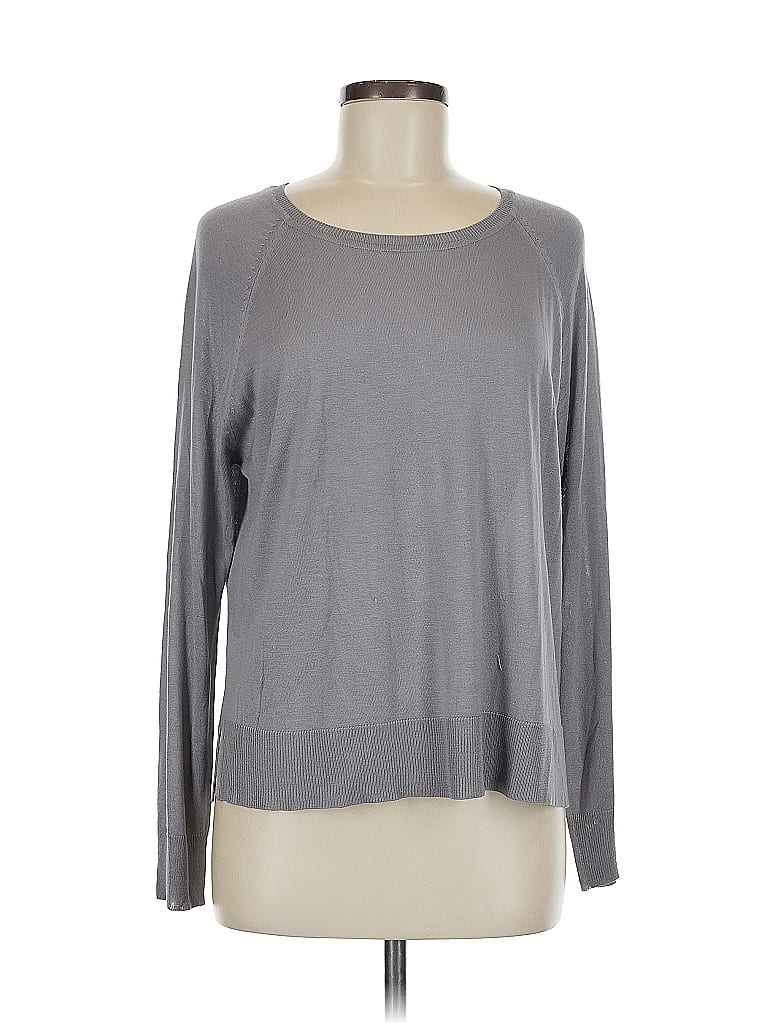 Pre-owned Zara Pullover Sweater In Gray