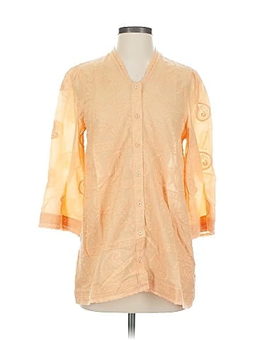 Forever That Girl for Anthropologie 3/4 Sleeve Blouse (view 1)