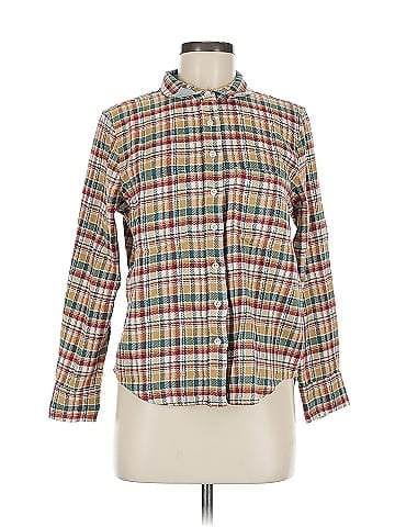 The Great. Long Sleeve Button-Down Shirt (view 1)