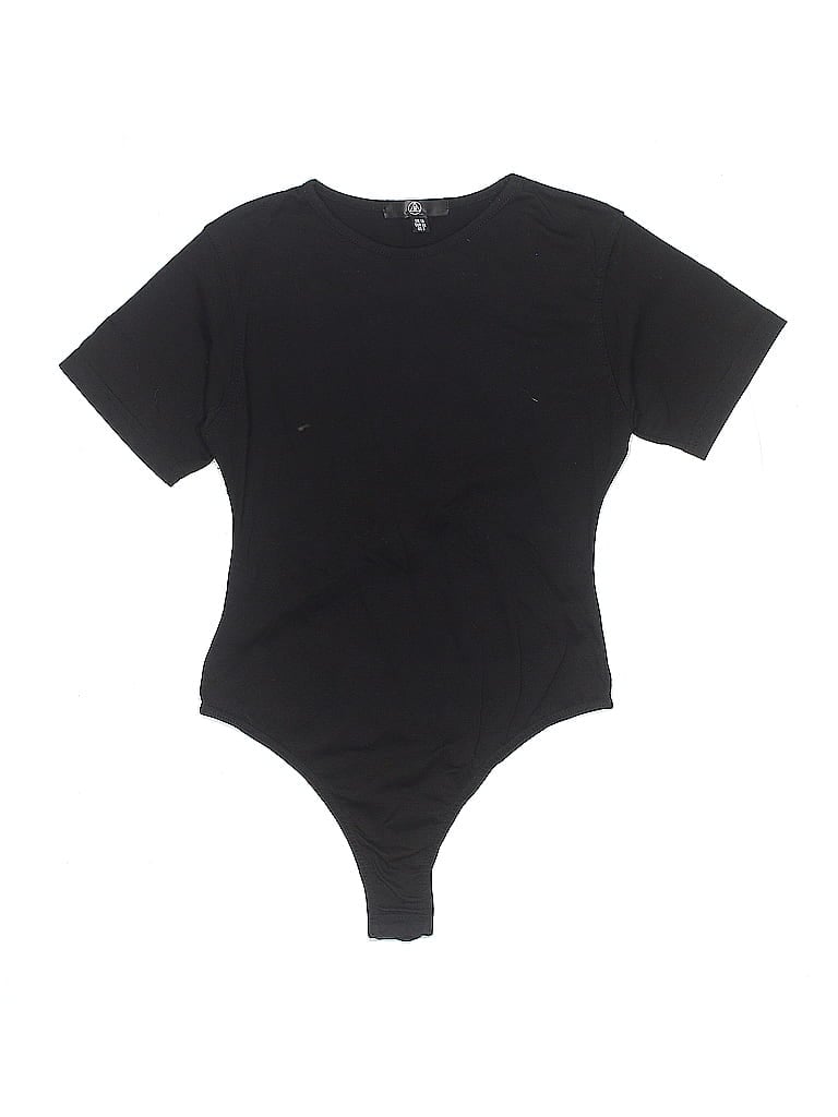 Pre-owned Missguided Bodysuit In Black