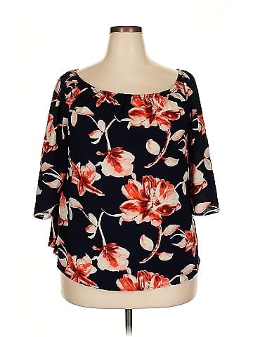Wishful Park 3/4 Sleeve Blouse (view 1)
