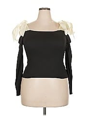 Shein Curve Long Sleeve Top
