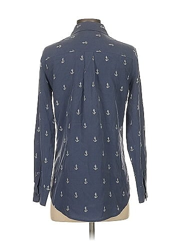 Equipment Long Sleeve Button-Down Shirt (view 2)