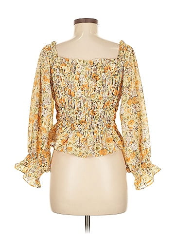 Entro 3/4 Sleeve Blouse (view 2)