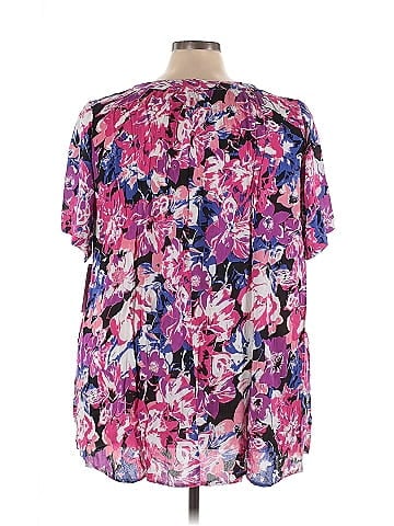 Roaman's Short Sleeve Blouse (view 2)