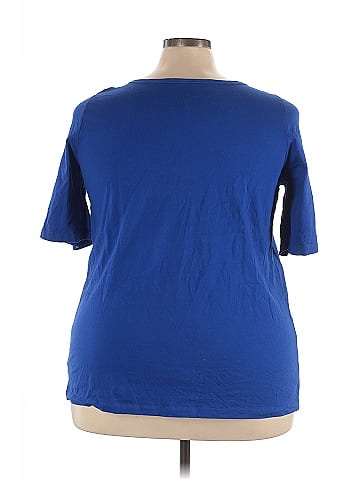 Roaman's 3/4 Sleeve T-Shirt (view 2)