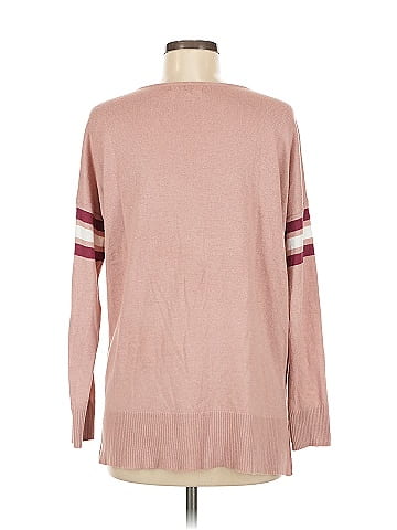 Pink Rose Pullover Sweater (view 2)