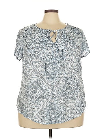 Como Vintage Short Sleeve Blouse (view 1)