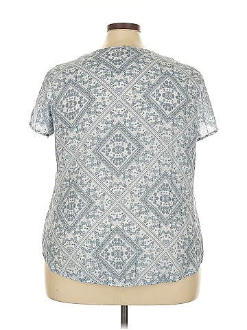 Como Vintage Short Sleeve Blouse (view 2)